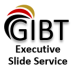 GIBT Slide Service logo